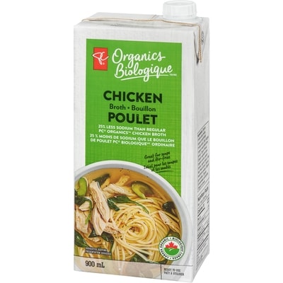 Organic Chicken Broth Less Sodium