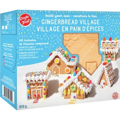 Create A Treat Gingerbread Mini Village Kit 810 g, $1.97/100g