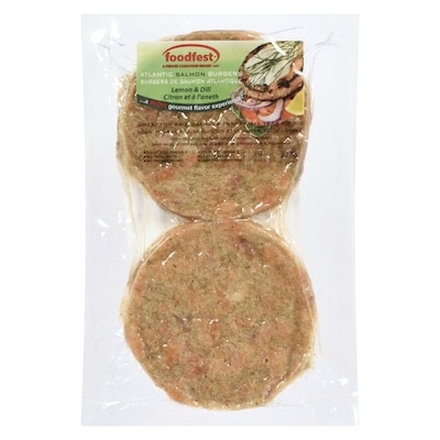 Foodfest Burgers, citron et aneth 227 g, 3,52 $/100g
