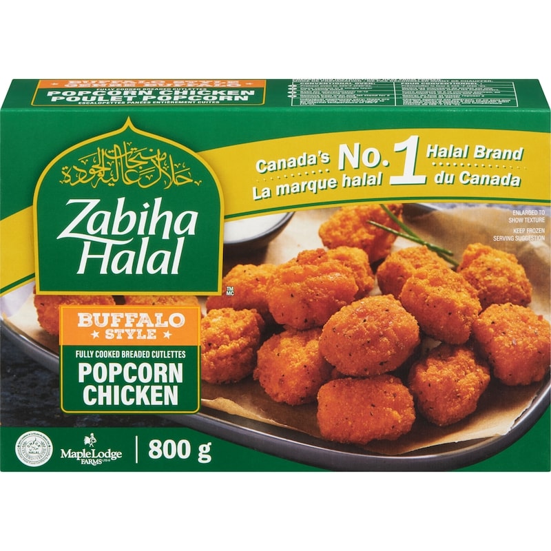 Zabiha Halal Frozen Popcorn Chicken - 800 g | Maxi