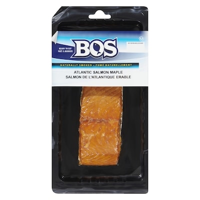 Bos Atlantic Salmon Naturally Smoked Honey Maple  125 g, $7.19/100g