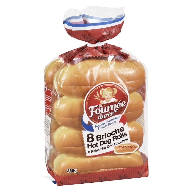 Brioche Hot Dog Rolls