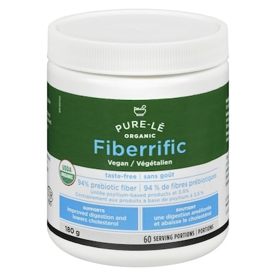 Pure Le Fiberrific biologique 180 g, 15,83 $/100g