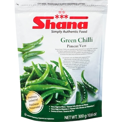 Shana Green Chilli 300 g, $0.50/100g