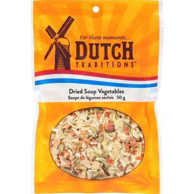 Dutch Traditions Dctd Soupe Deshydratee Legumes 50 g, 4,58 $/100g