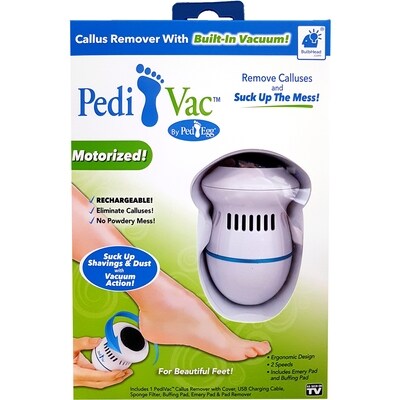null PedEgg, Motorized Callus Remover with Cover 1 ea, $29.99/1ea