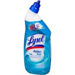 Lysol Toilet Bowl Cleaner - Action Gel, Spring Waterfall - 710 ml