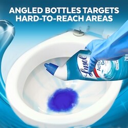 Lysol Toilet Bowl Cleaner - Action Gel, Spring Waterfall - 710 ml