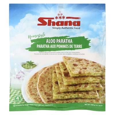 Shana Homestyle Aloo Paratha 400 g, $0.50/100g