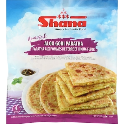 Shana Homestyle Aloo Gobi Paratha 400 g, $0.37/100g