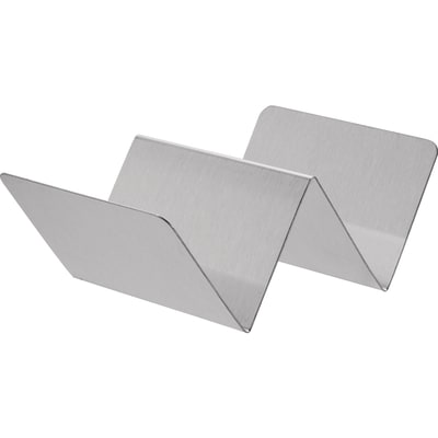 American Metalcraft Support à tacos 1 ou 2 compartiments, acier inoxydable 1 ea, 13,99 $/1ch