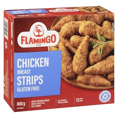 Breaded Cutlette Chicken Breast Fully Cooked Gluten Free Strip
