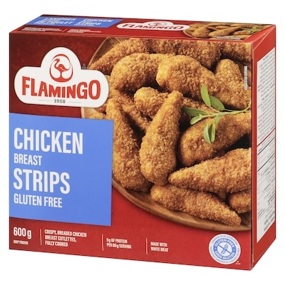 Breaded Cutlette Chicken Breast Fully Cooked Gluten Free Strip