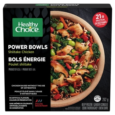 Healthy Choice Power Bowls Shiitake Chicken 262 g, $3.05/100g