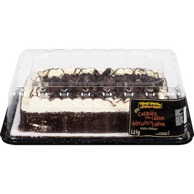 Farmer's Market Quarter Slab Cake Cookies And Crème 1.2 kg, $1.42/100g