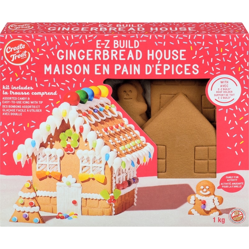 Create A Treat Ez Build Gingerbread House Kit - 1.01 kg | Fortinos
