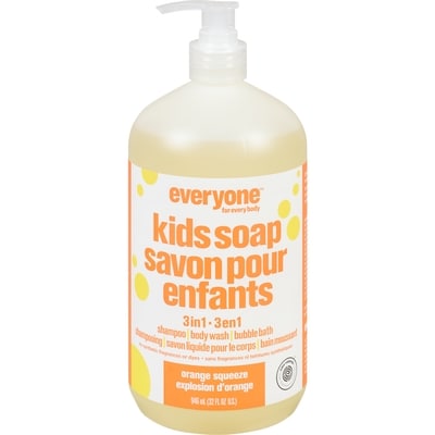 Everyone Savon pour enfants 3-en-1 Everyone, Orange Squeeze 946 ml, 1,90 $/100ml