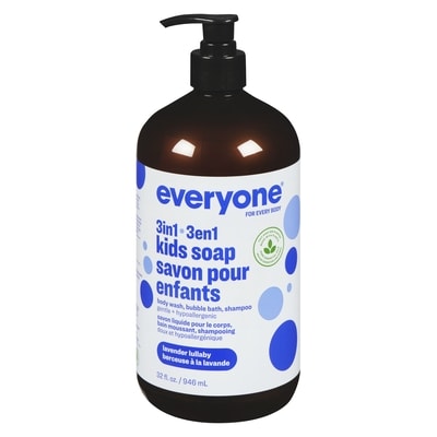 Everyone Savon pour enfants 3-en-1 Everyone, Lavender Lullaby 946 ml, 1,80 $/100ml