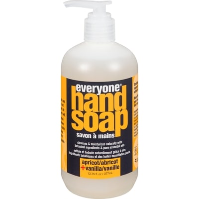 Everyone Apricot + Vanilla Hand Soap   377 ml, $1.99/100ml