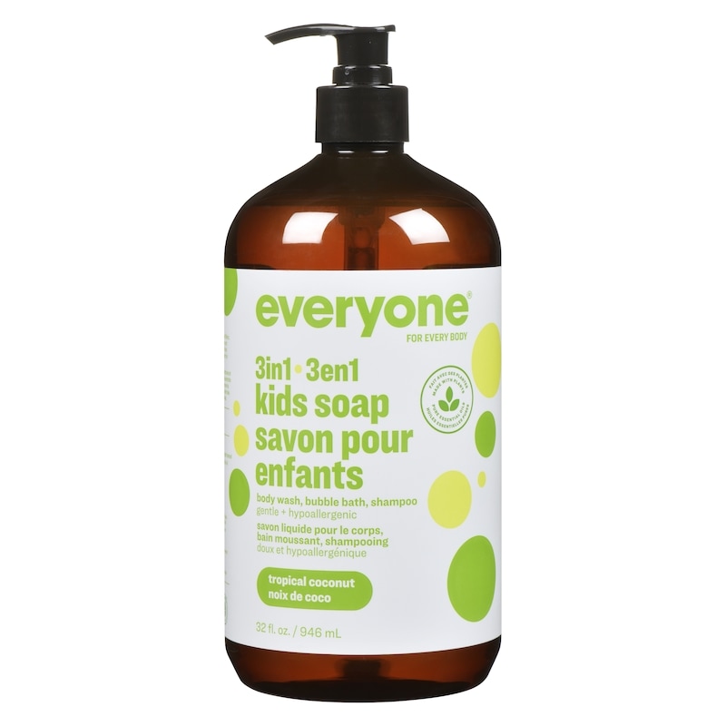 Kids Soap 3 in 1 Tropical Coconut Twist