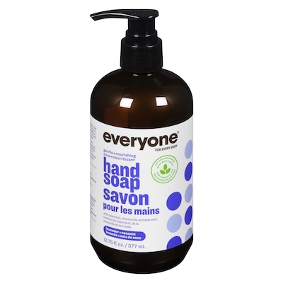 Everyone Savon pour les mains Everyone, lavande et noix de coco 377 ml, 2,12 $/100ml