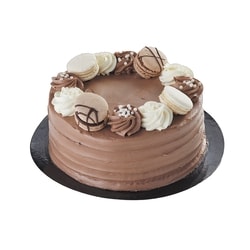 null Premium Celebration Cake 8" Chocolate (Minimum 48 Hours Notice Required) 1.3 kg, $2.31/100g