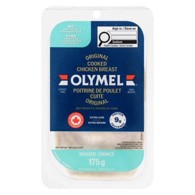 Olymel Cooked Chicken Breast Original 175 g, $4.28/100g