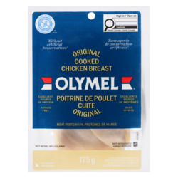 Olymel Poitrine de poulet cuite originale 175 g, 4,28 $/100g