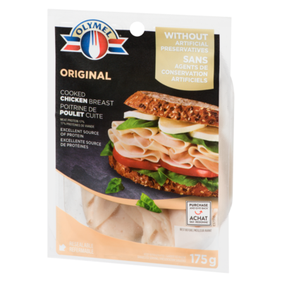 Poitrine de poulet cuite originale