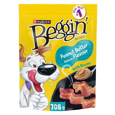 Purina Beggin' Strips Dog Treats Peanut Butter 708 g, $1.98/100g