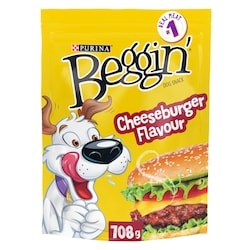 Purina Beggin' Strips Dog Treats Cheeseburger 708 g, $1.62/100g