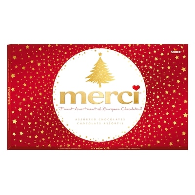 merci Finest Selection : chocolats européens de premier choix, Assortis 400 g, 3,75 $/100g