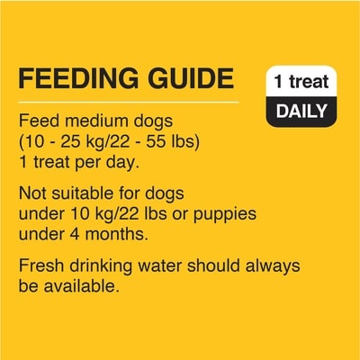 Dentastix Oral Care Fresh Flavour Adult Dog Treats For Medium Breeds