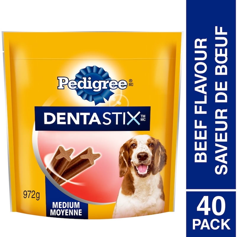 Dentastix Oral Care Beef Flavour Adult Dog Treats For Medium Breeds