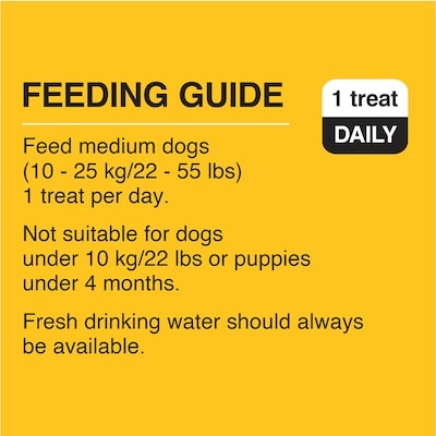 Dentastix Oral Care Beef Flavour Adult Dog Treats For Medium Breeds