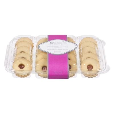 Delcato Petit Fours Apricot Tulip 450 g, $2.44/100g