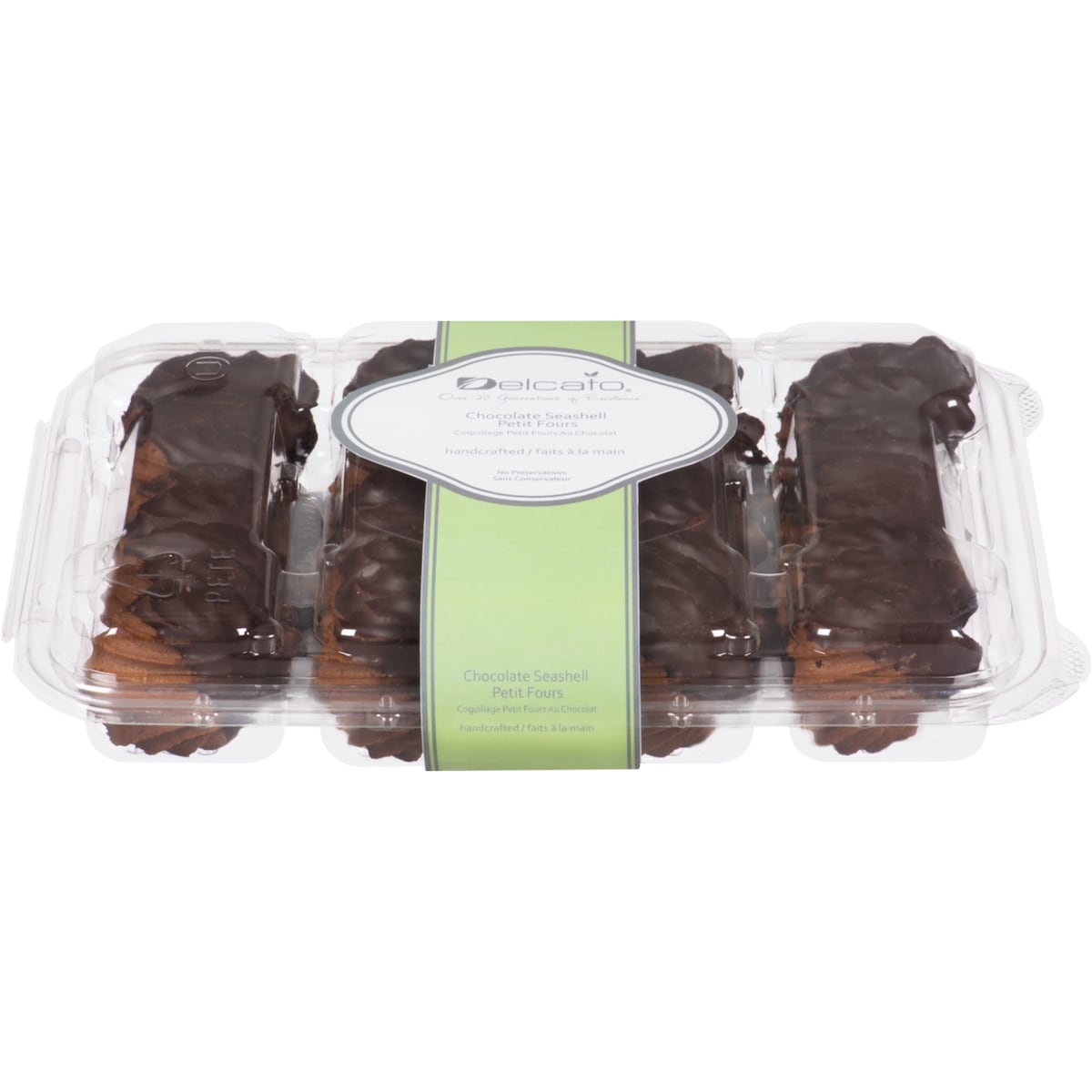 Delcato Petit Fours Chocolate Seashell 345 g, $2.90/100g