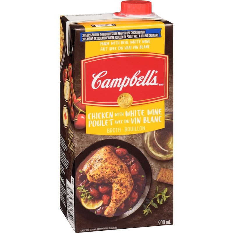 Chicken Broth with White Wine