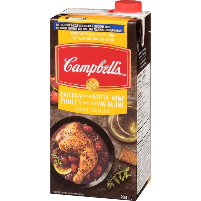 Chicken Broth with White Wine