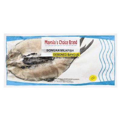 Maynila's Choice Brand Bonuan Milkfish Daing Bangus Marinated Milkfish 500 g, $1.80/100g