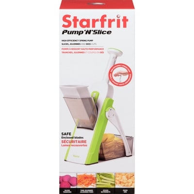 Starfrit Pump 'N' Slice 1 ea, $32.00/1ea