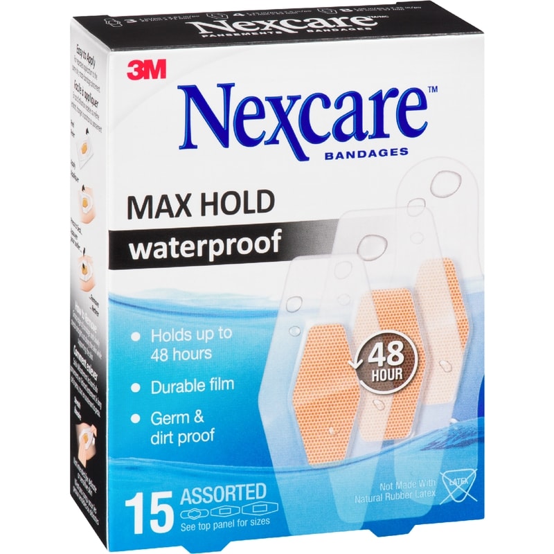 Max Hold Waterproof Bandages