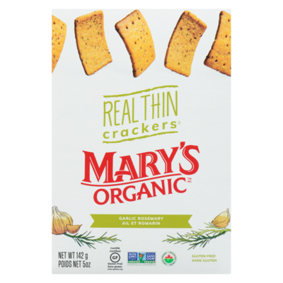 Craquelins Real Thin, ail et romarin