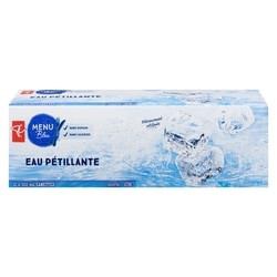 PC Menu Bleu Eau pétillante 12x355.0 ml, 0,15 $/100ml