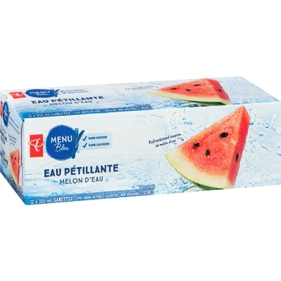 Eau pétillante melon d'eau