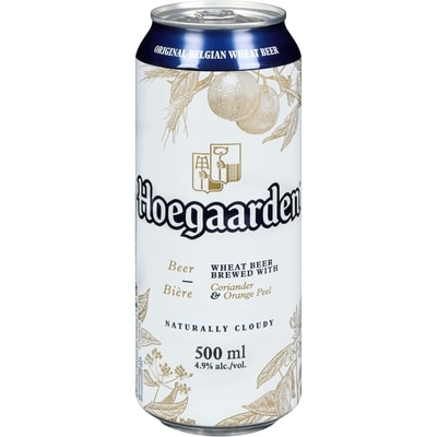 Hoegaarden Beer Can (ID required at pick-up) 500 ml, $0.77/100ml