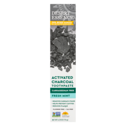 やっちゃん 様 featherdance mint × charcoal Desert Essence Activated Charcoal Toothpaste Fresh Mint - 184.84
