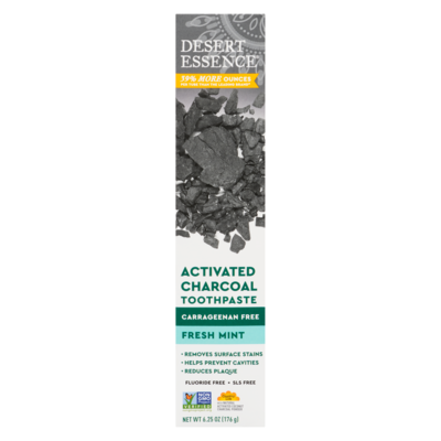 Activated Charcoal Toothpaste Fresh Mint