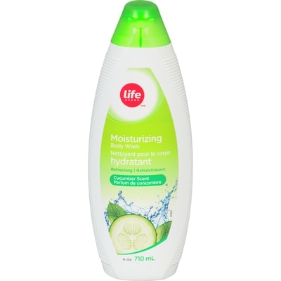 Life Gel douche hydratant, hydratation rafraîchissante 710 ml, 0,77 $/100ml