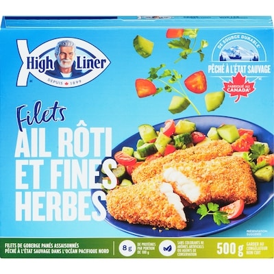 High Liner Filets ail rôti et fines herbes 500 g, 2,10 $/100g